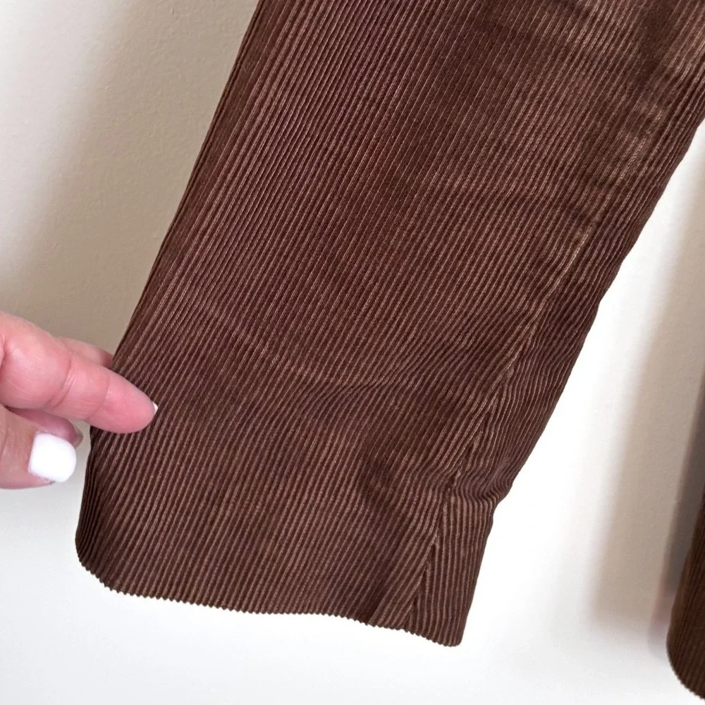 Juicy Couture Mens Vintage Corduroy Blazer Jacket Size 42 Brown Elbow Patches